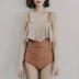 Áo tắm nữ hot suối nhỏ cô gái tươi mát gợi cảm bikini một mảnh che bụng đã mỏng bảo thủ 2018 mới bơi Bộ đồ bơi One Piece
