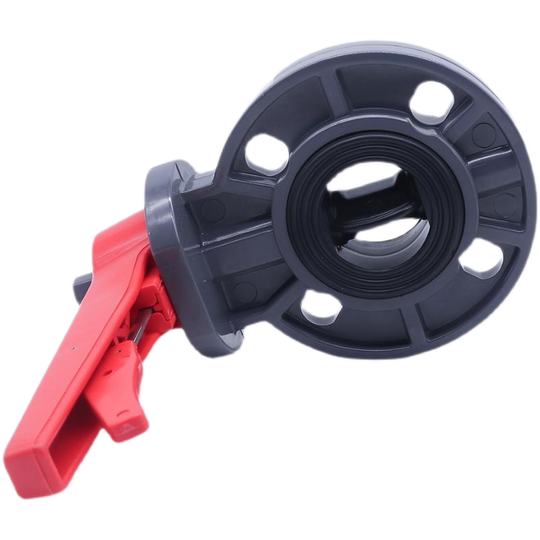 Huanqi UVPC nationaler Standard amerikanischer Standard Wasserrohrzubehör Griff Absperrklappe chemische manuelle Kunststoff korrosionsbeständig andere Ventile