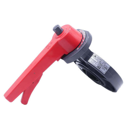 Huanqi UVPC nationaler Standard amerikanischer Standard Wasserrohrzubehör Griff Absperrklappe chemische manuelle Kunststoff korrosionsbeständig andere Ventile