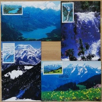 1996-19 Tianshan Tianchi extreme postcard