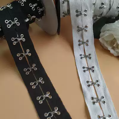 Garment accessories hook ling gou feng ji kou wu ying kou band can be customized various color factory of a large number of spot