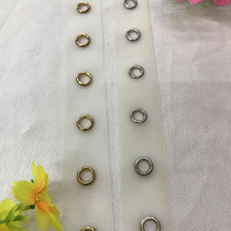 Clothing accessories PU transparent adhesive tape chicken eye webbing air eye can be booked for size factory direct sale lots of spot