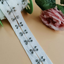 Clothing accessories to the Hook breasted black hook wind buckle buckle belt can be customized a large number of spot factory direct sales