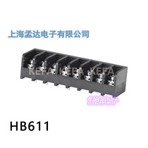 Fence terminal HB611-6 35 spacing 6 35MM pole number 2P3P4P factory outlet