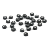 Акриловые бусины с буквами, браслет ручной работы, ожерелье, аксессуар, аксессуары, английский