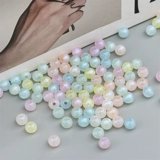 Акриловое украшение-шарик ручной работы, бусины, браслет, ожерелье, серьги, аксессуары