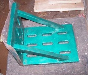 300 * 300 bending plate 90 degree bending curved cast iron cast iron cast iron right angle