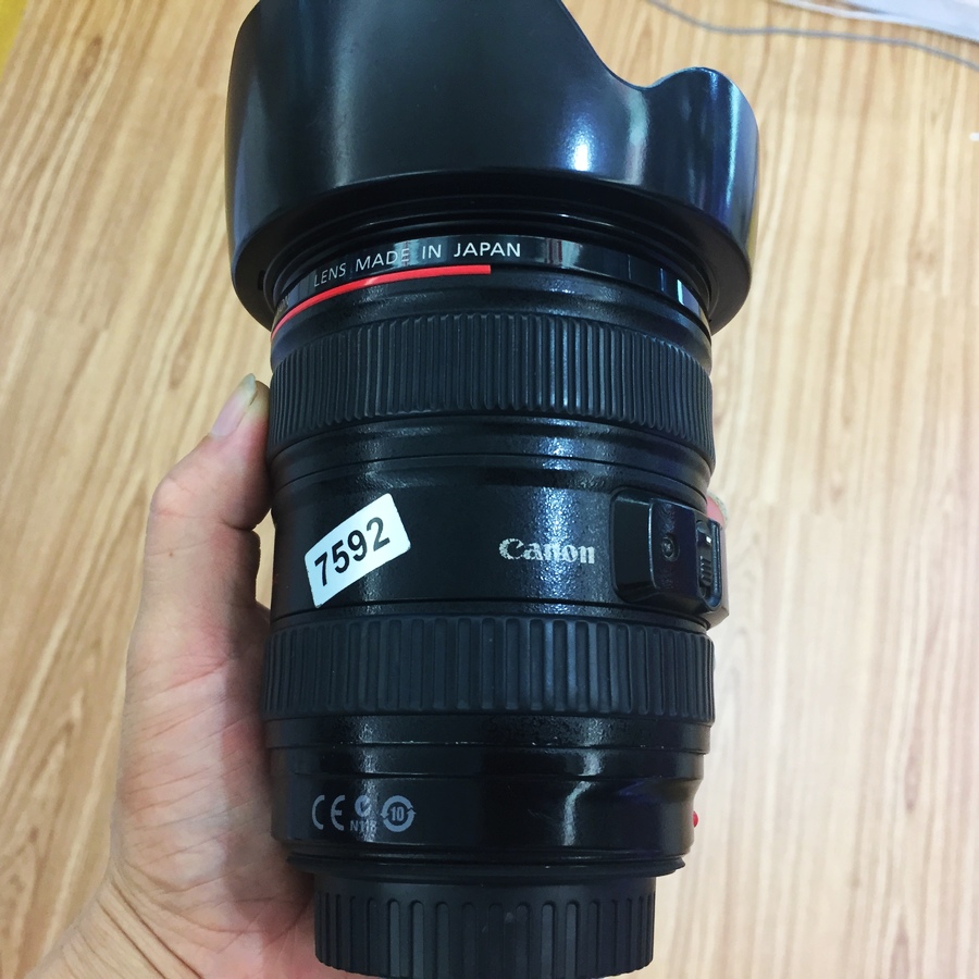 Ống kính Canon Canon 24-105 đã qua sử dụng EF24-105mm f4 IS USM1 thế hệ 2 khung hình đầy đủ