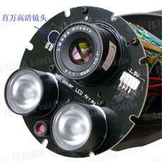 Инфракрасная камера 室外防水监控摄像机sony芯片高清模拟阵列红外夜视枪机摄像头