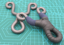 9mm 8mm with positioning small S No trace point 304 stainless steel stone wash cold bending traditional slingshot