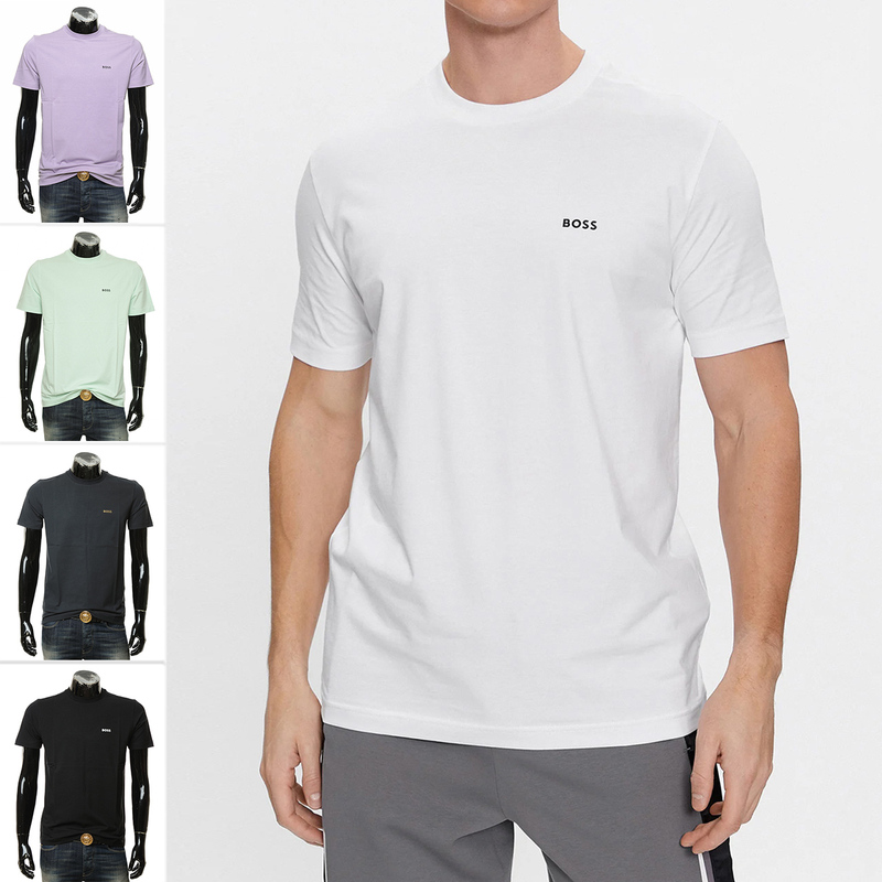 Hugo Boss Green Label Men's Fashion Casual Round Neck Short Sleeve T-Shirt 50506373 10256064 Hugo Boss Green Label Men's Fashion Casual Round Neck Short Sleeve T-Shirt 50506373 10256064