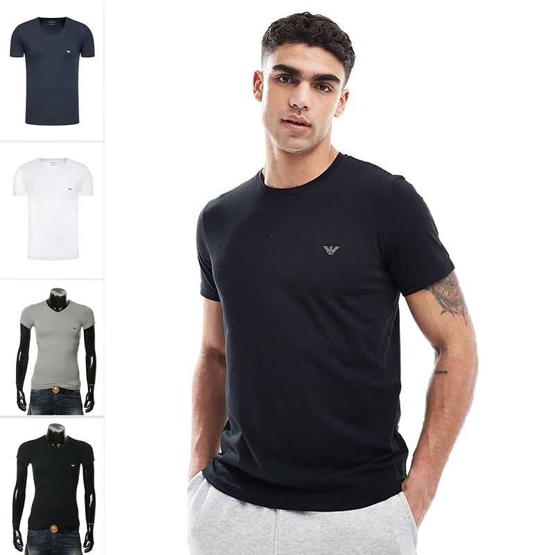 Emporio Armani Ea Armani Men's Short Sleeve T-Shirt 111267 Cc717 Emporio Armani Ea Armani Men's Short Sleeve T-Shirt 111267 Cc717