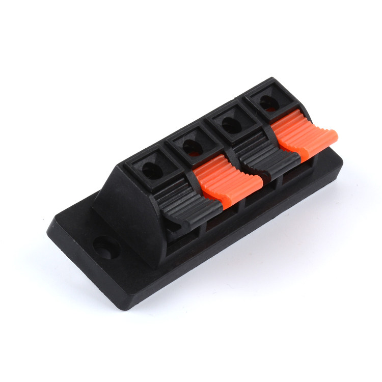 LED Lamps Aging Test Clip Single Row Large 4 Bit Line Position Clip Spring Type Wire Clamp Home Sound Wire Clamp God