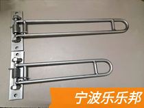 Special materials for heavy-duty logistics trolleys Traction hook device station equipment Stainless steel thick hooks