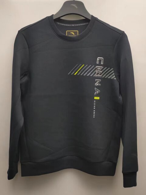 Anta 2024 Spring New Versatile Simple Round Neck Casual Pullover Sports Sweatshirt 152417744