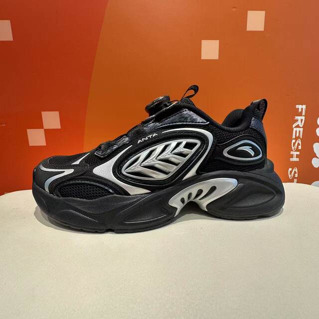 Anta Children's 2025 Boys' Star Travel Lifestyle Series Mesh Button Casual Sports Shoes 312528801