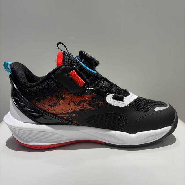 Anta Kidsren's Boys' Basketball Shoes 2025 Spring Youth 3.0 Basketball Series Knob Buckle Sneakers 312519956