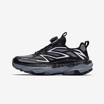 Anta Children's Mountain Sports Shoes Boys' Hiking Outdoor Running 2025 New Autumn Climbing Shoes Button Shoes