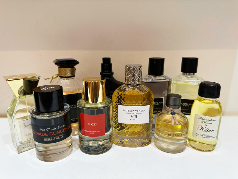 Highly Rated Popular Fragrance, Large Capacity Sample Pack, 1957 Concentrated Bitter Orange, 540 Linden Tree Fragrance, 40 White Angelica