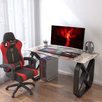 Rock Plate Electric Racing Desk Desktop Computer Desk Desk Chair Small Family Dining Table Home Light Lavish Bedroom Minimalist Desk