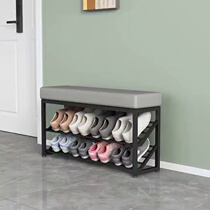Home Changing Shoes Stool Entrance Door Entry Light Lavish Home Door-to-door Entry Light Lavish Minimalist Shoes Cabinet Ultra Narrow Shoe Rack