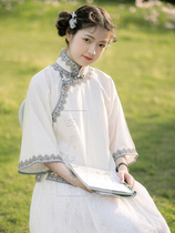 April Chronicle Smoke oriole white inverted large sleeves (special price for sale)