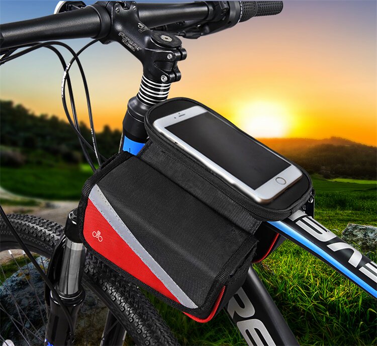 велосипедная сумка 永久山地车前梁包上管包 FOREVER