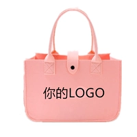 Розовый, маленький, 30×20×18см, делается под заказ, с печатью вашего логотипа