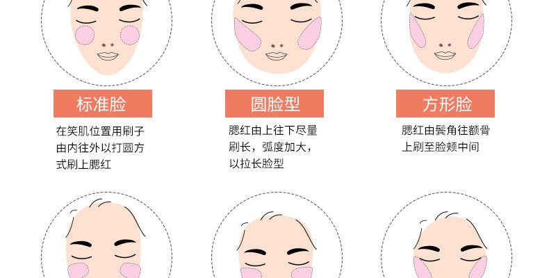Acyme 妍 美 美 漾 漾 持久 持久 - Blush / Cochineal bảng má morphe