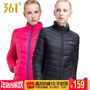 Áo khoác nữ 361 độ 361 mùa đông mới đứng cổ áo thể thao ấm áp giản dị xuống áo khoác 561744322