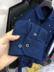 Áo thun dài tay nam ve áo kinh doanh cổ áo sơ mi cha trung niên tay áo sợi cotton in kích thước lớn quần áo nam - Polo áo polo ralph lauren Polo