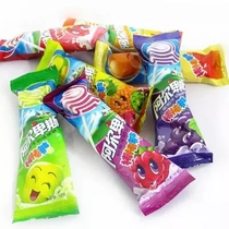 A stick 200g bulk (10g * 20) Alpine lollipop hard candy random taste delivery