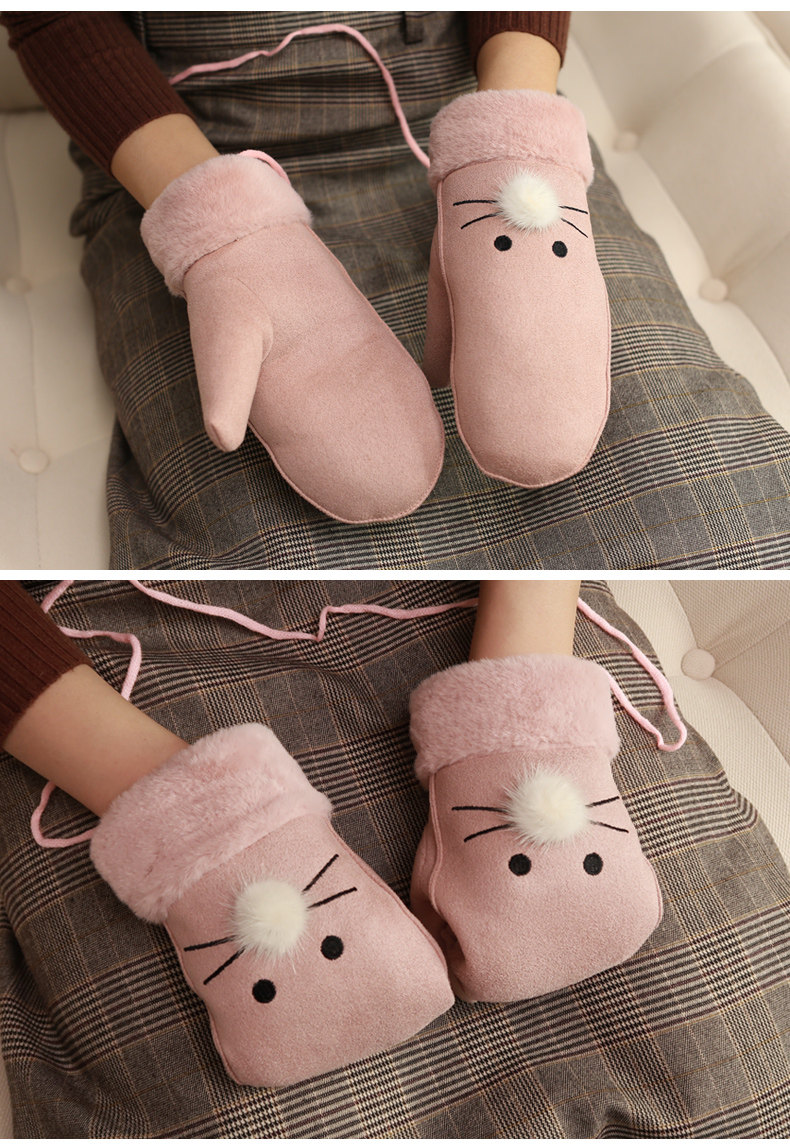 Gants pour femme CHARMING SMILE en Cachemire - Ref 3156148 Image 17