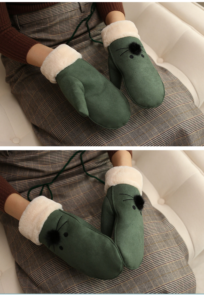 Gants pour femme CHARMING SMILE en Cachemire - Ref 3156148 Image 12