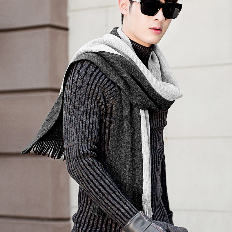Echarpe pour homme en Cachemire - Ref 3157962 Image 4