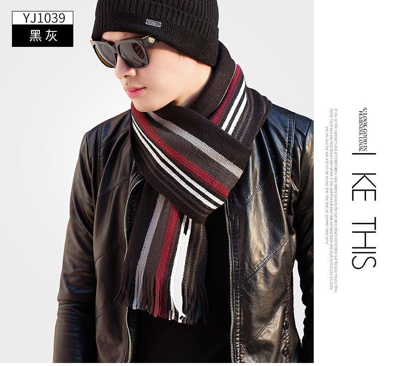Echarpe pour homme en Cachemire - Ref 3157962 Image 17