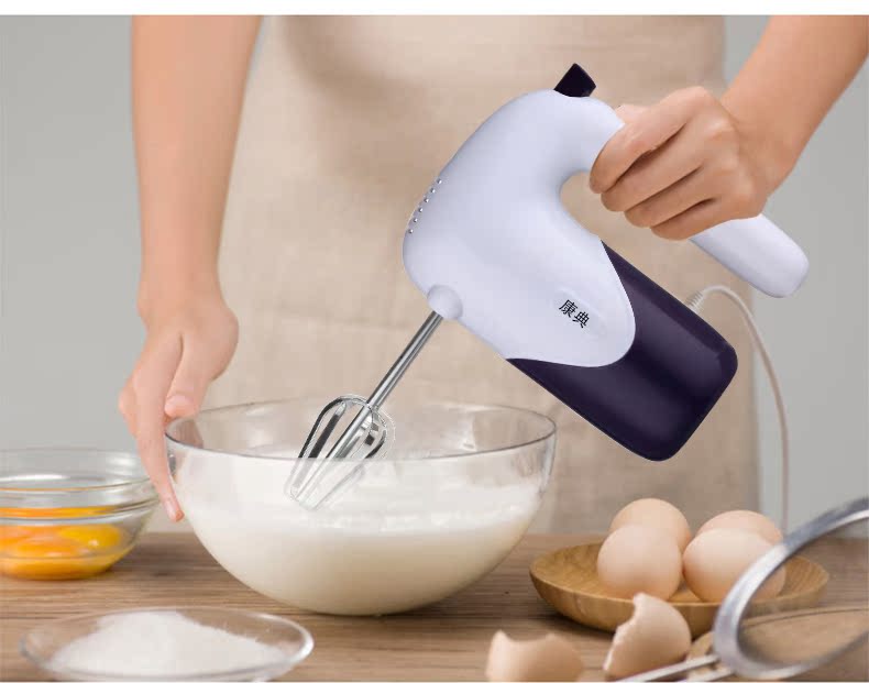 máy đánh trứng russell hobbs Kangdian eggbeater điện mini hộ gia đình máy nướng kem trộn eggbeater cầm tay máy đánh trứng cầm tay điện máy xanh