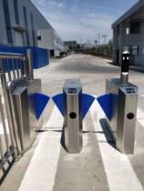 Community intelligent wing gate Site access control system Three-roll gate Pedestrian channel gate Face recognition high-end swing gate wing gate