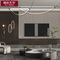 Zhanzhi Tianhua wooden door custom simple sofa background wall panel bedroom TV invisible background wall