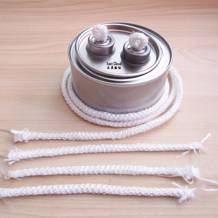 Mineral oil environmentally friendly fuel core small hot pot fuel canister glass fiberglass core rope cooking tea alcohol lamp twist