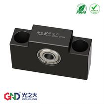 Large joint shaft of light ball bearing screw bearing seat fixed end support end AK10 screw precision support seat AF10