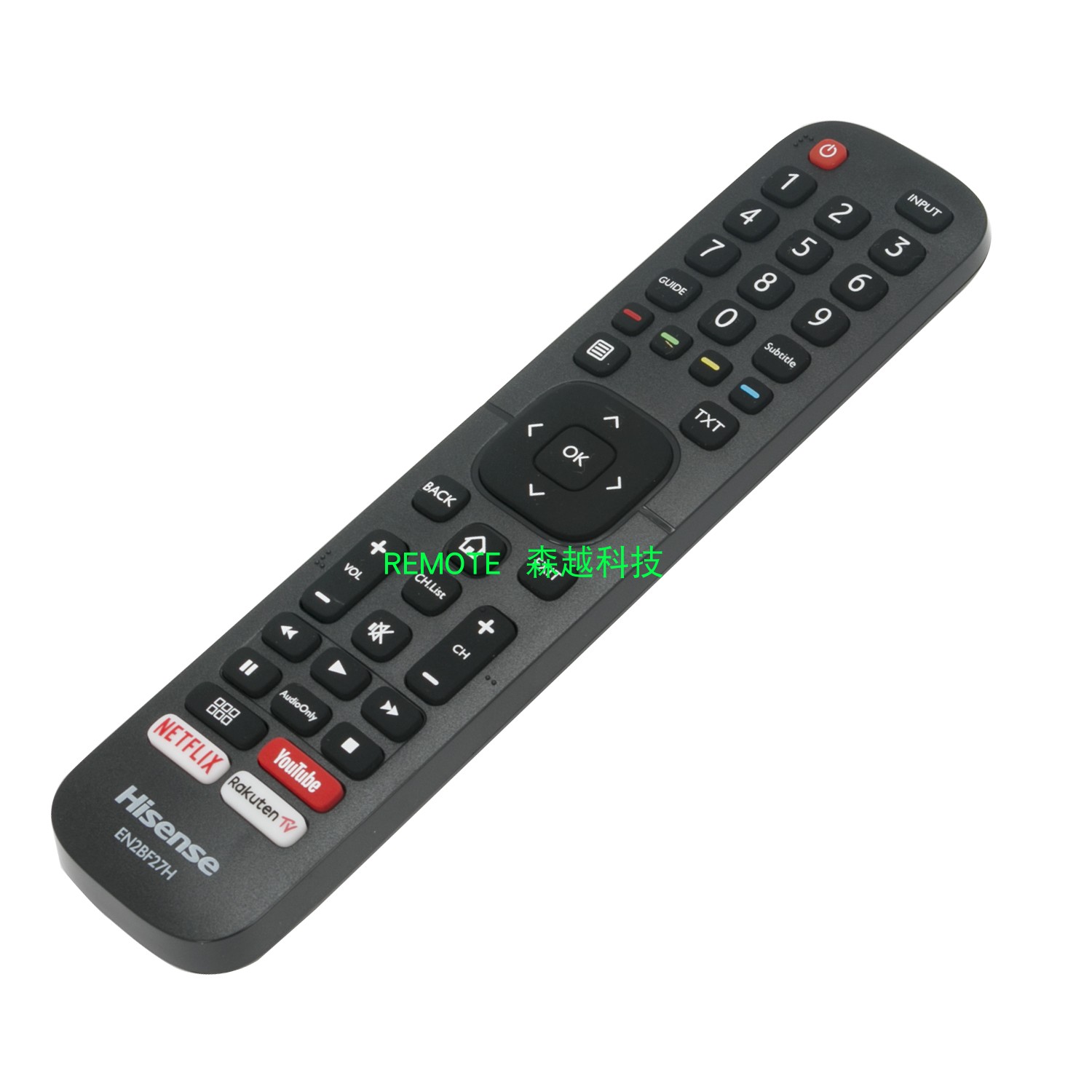 Brand new Hisense LCD TV Remote EN2BF27H with Internet Key HISENSE REMOTE