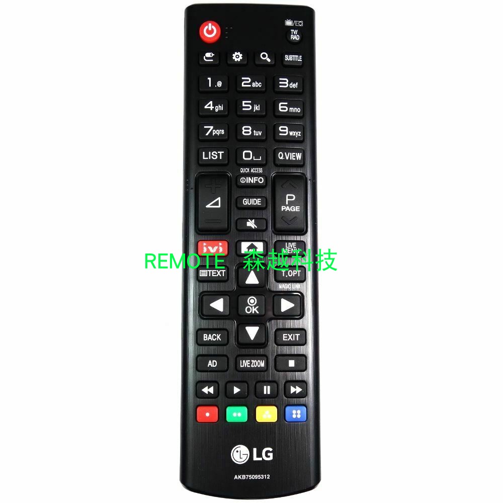 Original remote control AKB75095312 model for LG LCD LED 4K TV