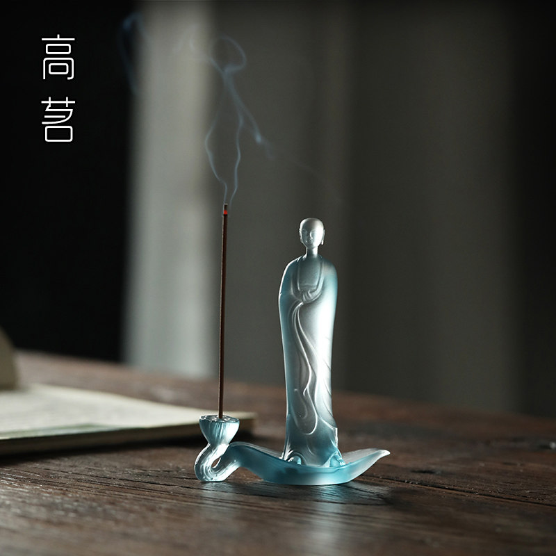 Glazed Wire Fragrance Meddling Work Day Style Incense sandalwood Incense Burner Incense Stove Zen for Home Tea Trail Incense Holder