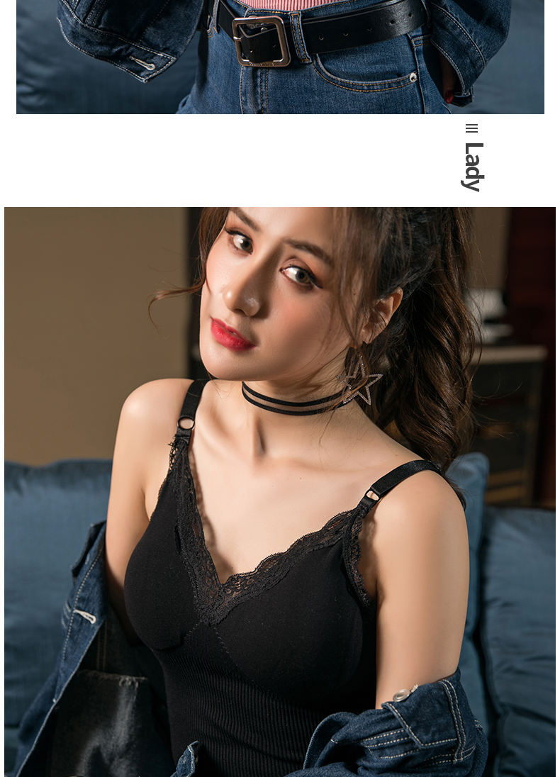 Đồ lót ấm áp ở Nam Cực áo sơ mi nữ dày cộng với áo nhung của phụ nữ bó sát mùa đông với đáy quần có đệm ngực quần áo giữ nhiệt nam
