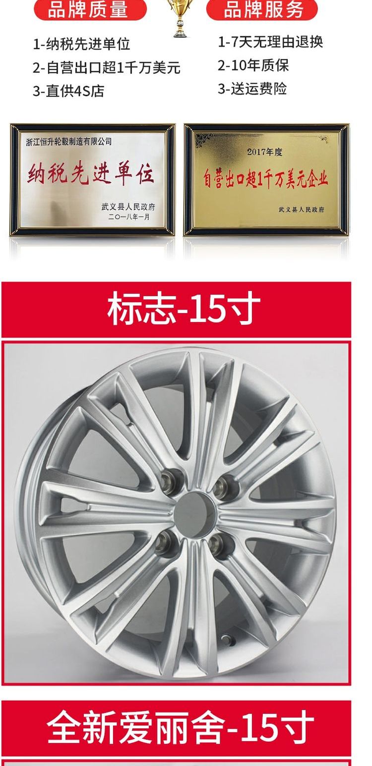 Đối với Citroen mới Elysee 15 inch Peugeot 301 308 S30 trung tâm bánh xe hợp kim nhôm - Rim vành xe oto