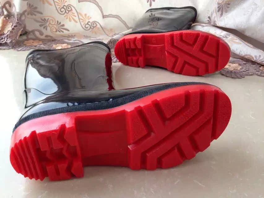 Chaussures - bottes caoutchouc homme - semelle tendon - Ref 964105 Image 6