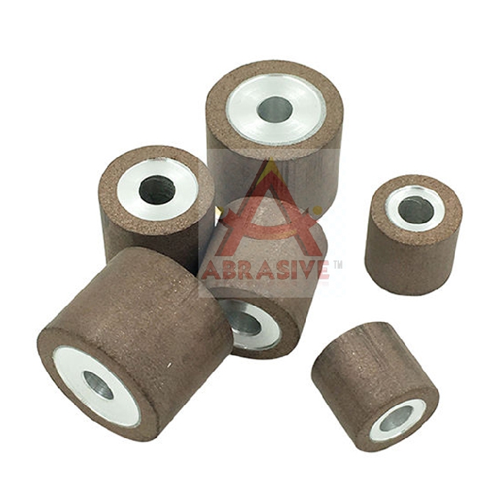 Diamond through hole grinding head parallel diamond grinding head through hole grinding head inner circle grinding resin small grinding wheel