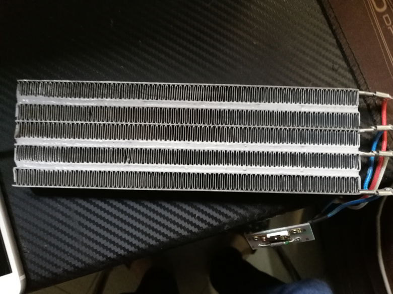 Midea original heater PTC heating sheet ATY-53 accessories heating plate heating wire plate row 191*59mm