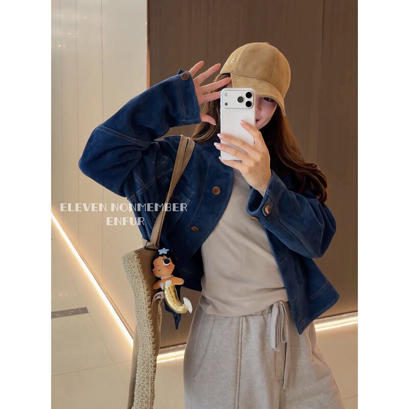 In the Evening | Sydney Afternoon Vintage Imported Sheepskin Leather Jacket En77616 In the Evening | Sydney Afternoon Vintage Imported Sheepskin Leather Jacket En77616